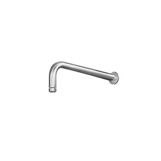 MGS Bagno 17-1/2'' Wall Shower Arm Stainless Steel Matte