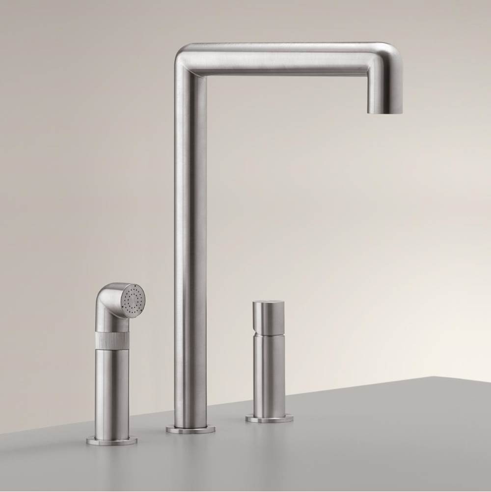 CEA Kitchen Faucet; Three-Hole Mixers, Pull-Out Spray