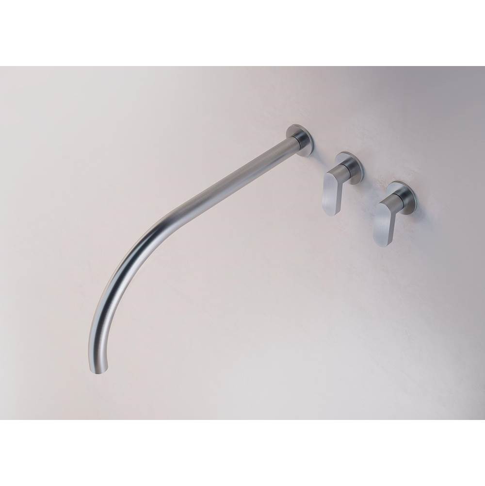 COCOON By John Pawson Hot and Cold Valve Basin Mixers With 350Mm Spout