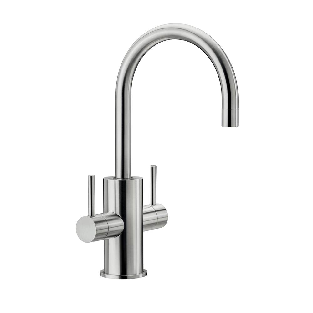 MGS Cucina Spin HC Hot & Cold Filtered Water Faucet Stainless Steel Polished 11-3/8'' Height 5-1/2'' Projection