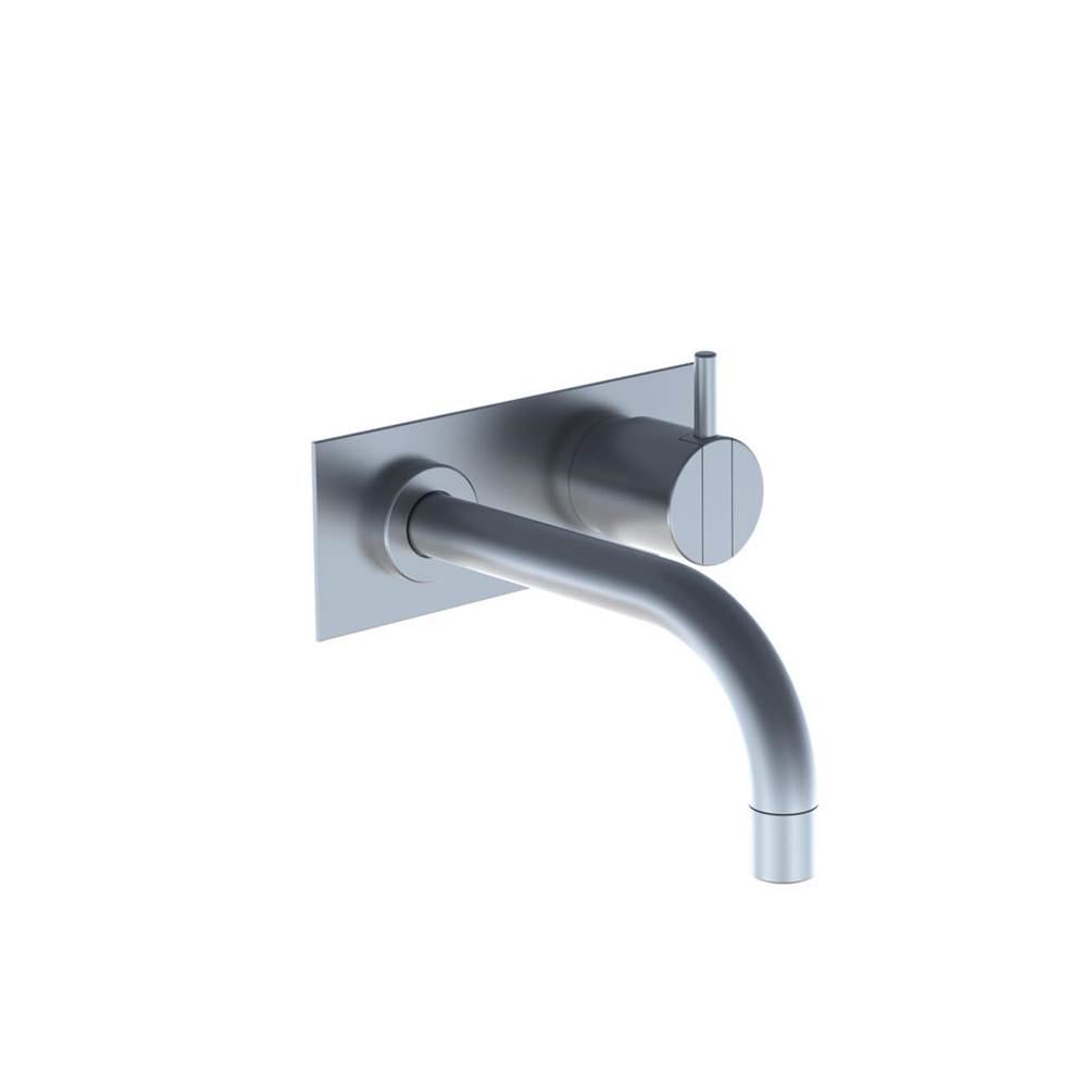 Vola 112X One-Handle Mixer, 6'' Spout And Plate Trim Kit, For Spout To Left Installation